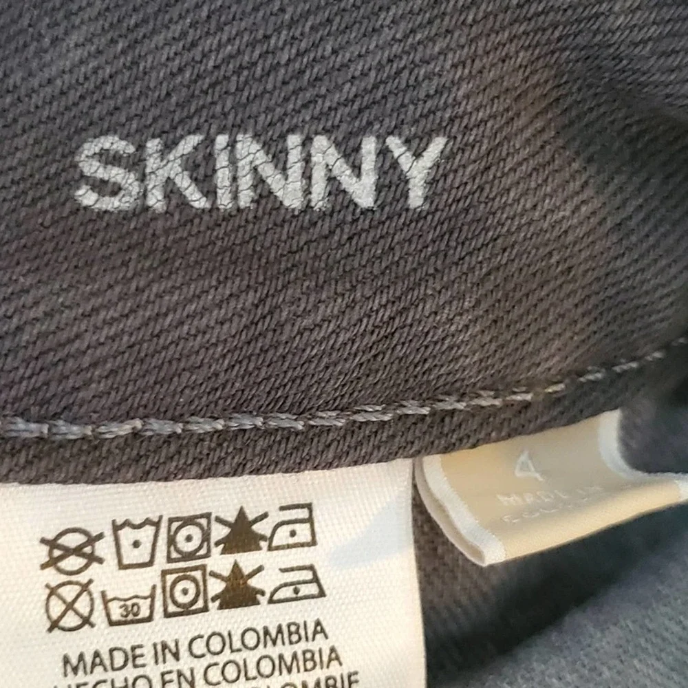 Michael Kors skinny high rise rolled cuff‎ jeans 4